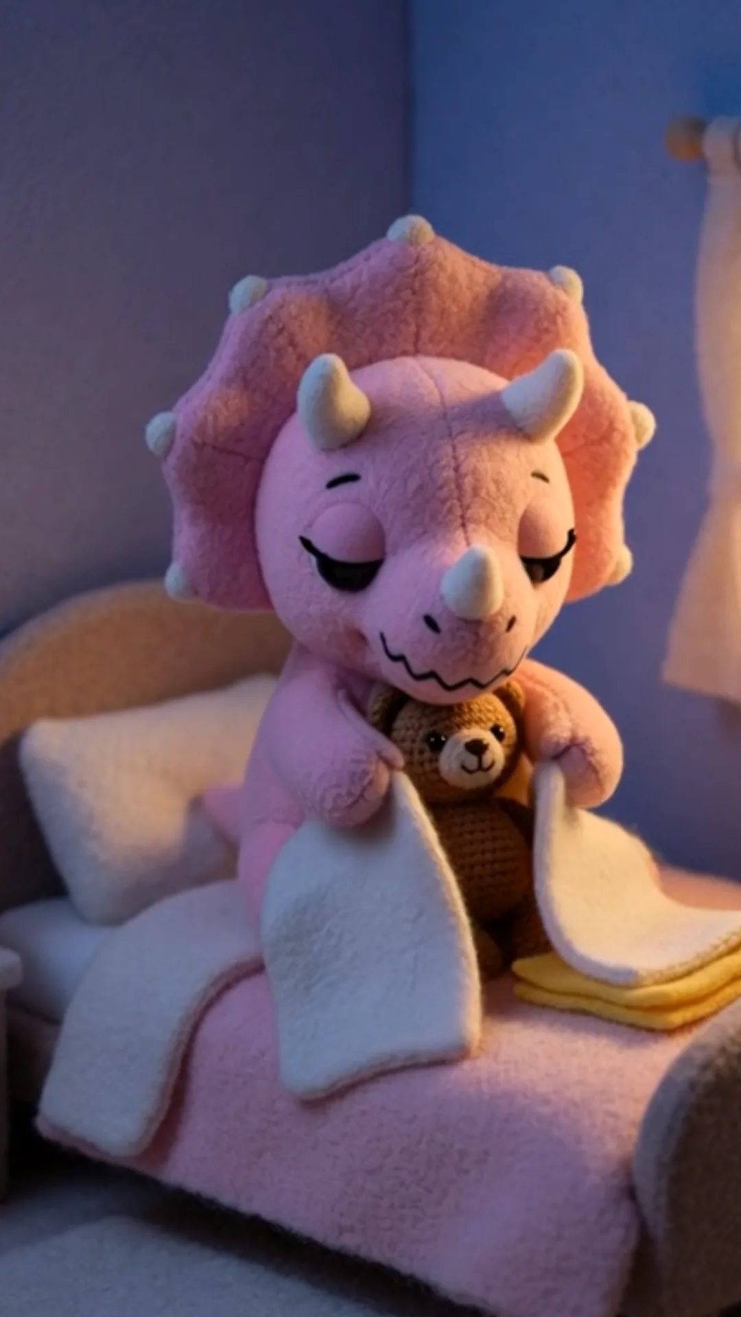 Colocar o Bichinho de Pelúcia para Dormir